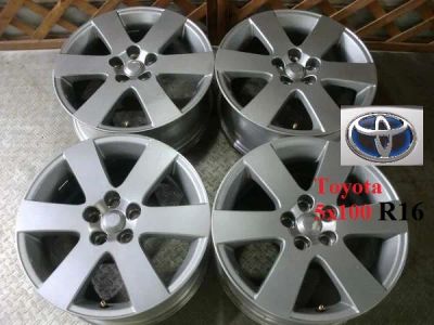 Лот: 4186046. Фото: 1. Диски Литые Toyota R16 6,5J ET39... Диски