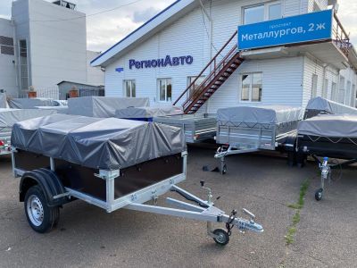 Лот: 25783079. Фото: 1. Прицеп Ижевск 2.0 Средний цинк... Прицепы, полуприцепы