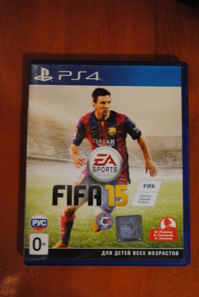 Лот: 4926848. Фото: 1. FIFA 15 (PS4 диск), полностью... Игры для консолей