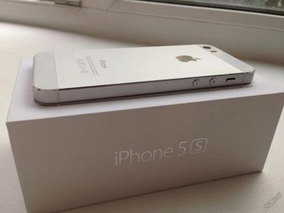 Лот: 5213707. Фото: 1. iphone 5s 16gb silver A1530 LTE... Смартфоны
