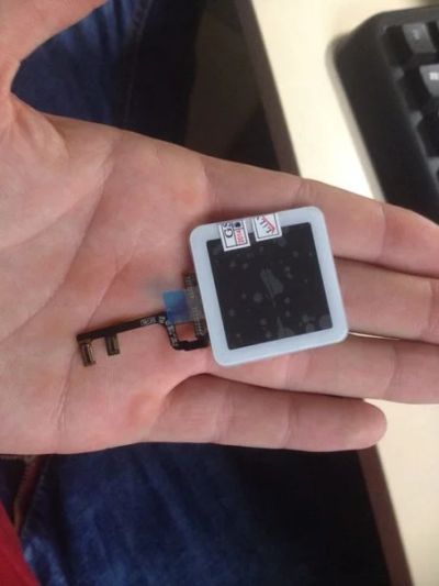 Лот: 4534341. Фото: 1. Дисплей + сенсор ipod nano 6 белый... Дисплеи, дисплейные модули, тачскрины