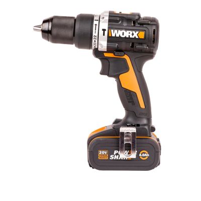 Лот: 24296433. Фото: 1. Дрель-шуруповерт ударная WORX... Электроинструмент