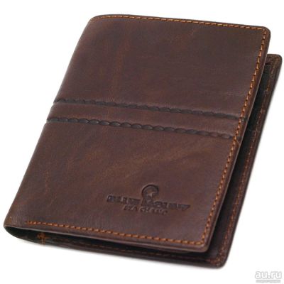 Лот: 9140290. Фото: 1. Бумажник, портмоне - коричневый... Бумажники, кошельки, портмоне