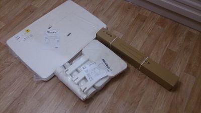 Лот: 12882485. Фото: 1. Детский стол и стул Ikea. Столики, стулья, парты