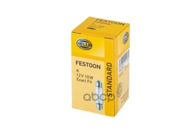 Лот: 24859243. Фото: 1. Лампы 12V C5w 10 Вт Sv8.5-8 (41Mm... Оптика и освещение