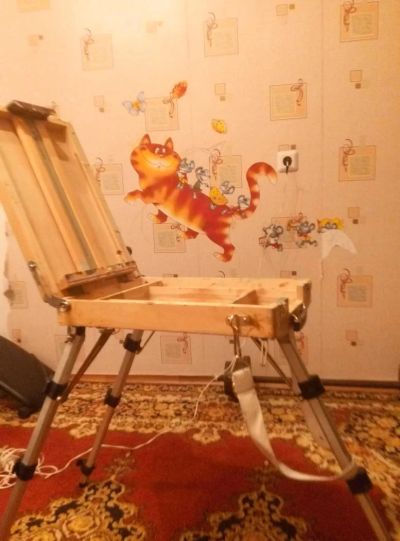 Лот: 6235385. Фото: 1. этюдник! Очень удобный и функциональный... Кисти, принадлежности