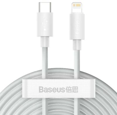 Лот: 18069530. Фото: 1. Кабель Baseus Type-C - Lightning... Дата-кабели, переходники