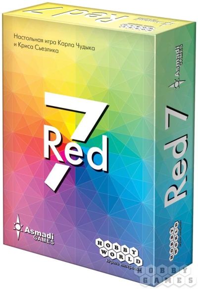Лот: 10362892. Фото: 1. 7 Red. Настольные игры, карты