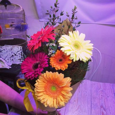Лот: 7271821. Фото: 1. Сборный букет. Цветы на Щорса... Свежие цветы