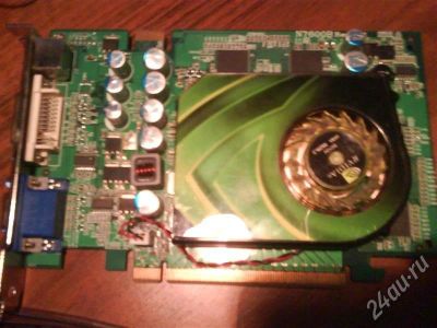 Лот: 403358. Фото: 1. GeForce 7600 GT 256Mb PCI-E. Видеокарты
