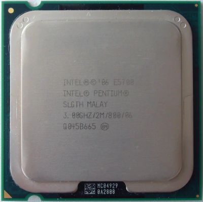 Лот: 16640286. Фото: 1. Процессор Intel Pentium E5700... Процессоры