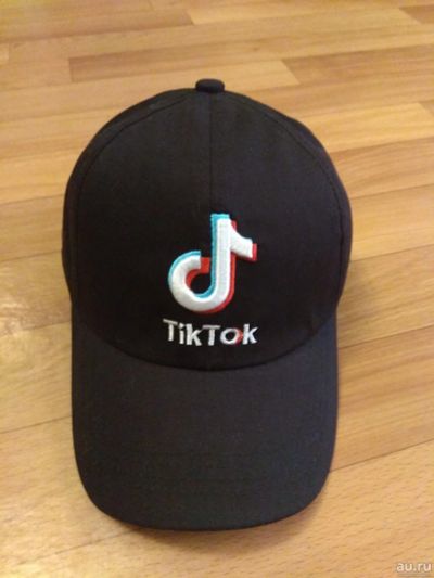 Лот: 17826869. Фото: 1. Кепка Бейсболка Tik-Tok чёрная. Головные уборы