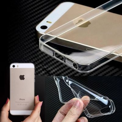 Лот: 10843691. Фото: 1. Прозрачный чехол на iPhone 5S. Чехлы, бамперы