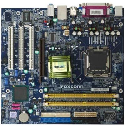 Лот: 1148853. Фото: 1. Материнская плата Foxconn 865G7MC-ES... Материнские платы
