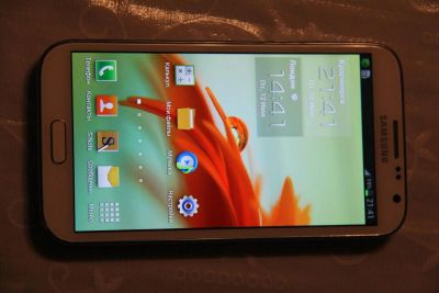 Лот: 2973568. Фото: 1. Samsung Galaxy note 2 N7100 белый. Смартфоны