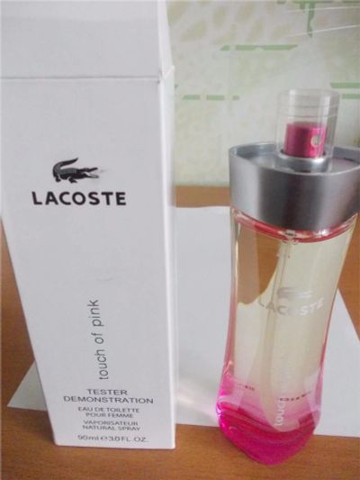 Лот: 11234340. Фото: 1. Touch of Pink от Lacoste 90мл... Женская парфюмерия