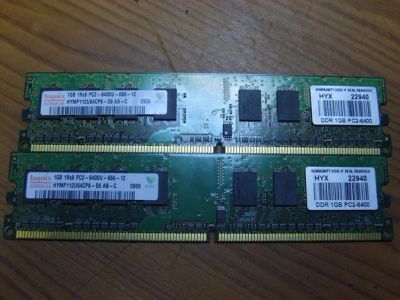 Лот: 5312722. Фото: 1. Оперативная память Hynix 1GB 1Rx8... Оперативная память