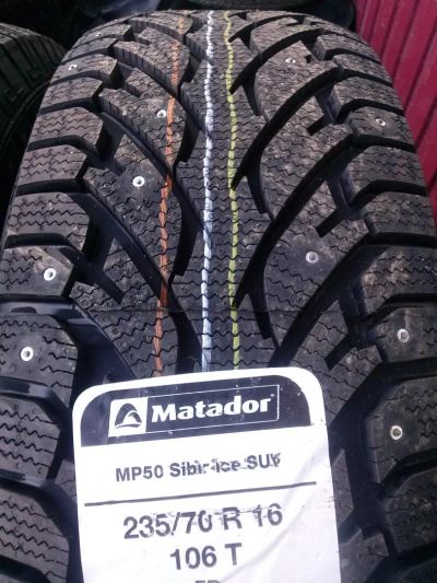 Лот: 4511991. Фото: 1. 235 70r16 Matador MP-50 Sibir... Шины