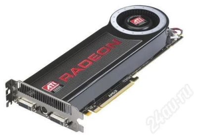 Лот: 698064. Фото: 1. ATI Radeon HD4870x2 2gb (2x1024mb... Видеокарты