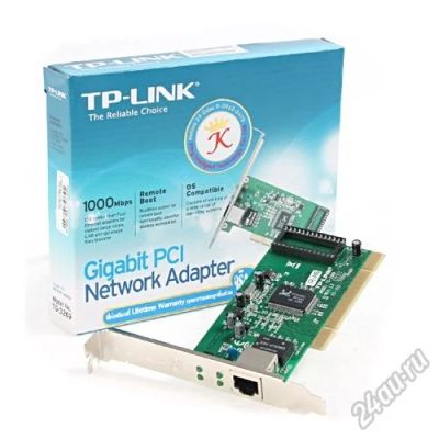 Лот: 5612349. Фото: 1. Сетевая карта TP-LINK TG-3269. Сетевые карты
