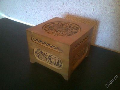 Лот: 2787046. Фото: 1. Шкатулка 11,5 см на 11,5 см ,высота... Шкатулки