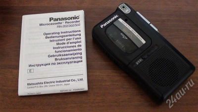 Лот: 493815. Фото: 1. Диктофон Panasonic RN-502 (аналог... Другое (аудиотехника)
