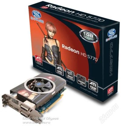 Лот: 1264520. Фото: 1. ATI Radeon HD 5770. Видеокарты