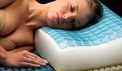 Лот: 3108962. Фото: 1. Ортопедическая подушка с техногелем... Одеяла, подушки