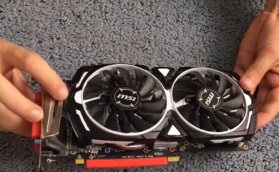 Лот: 15567947. Фото: 1. видеокарта msi amd radeon rx 570... Видеокарты