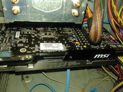 Лот: 6204706. Фото: 1. игровая MSI Hawk GeForce GTX 560... Видеокарты