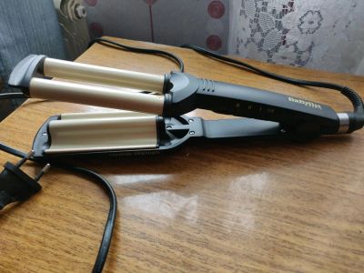 Лот: 14363072. Фото: 1. Электрощипцы Babyliss Easy Waves... Укладка и стрижка волос, бритьё, эпиляция