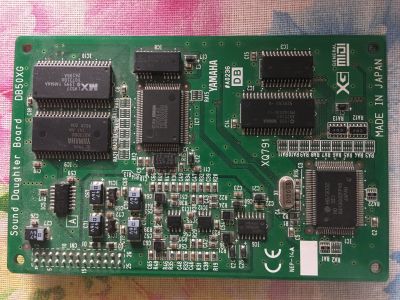 Лот: 12682499. Фото: 1. Yamaha DB50XG - MIDI плата расширения. Звуковые карты