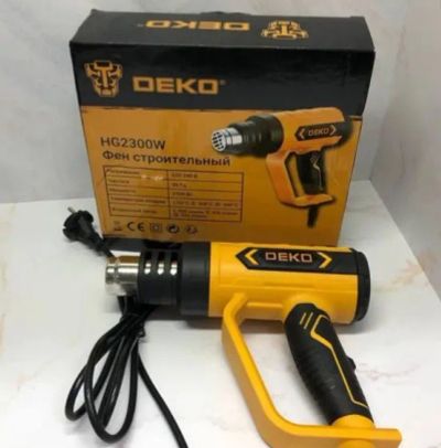 Лот: 21221644. Фото: 1. Строительный фен deko HG2300W... Электроинструмент
