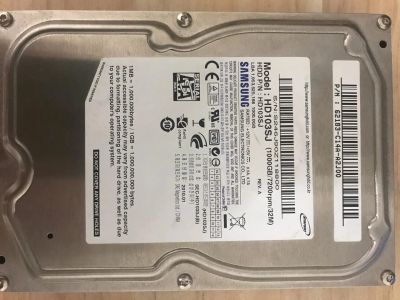 Лот: 12888996. Фото: 1. Samsung HD103SJ. Жёсткие диски (HDD)