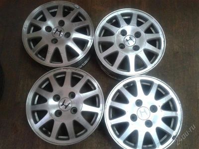 Лот: 1658796. Фото: 1. Диски литые на 15 Honda 4*114... Диски