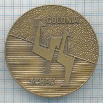 Лот: 21587348. Фото: 1. Германия медаль Rudolf Ufer Leverkusen... Памятные медали