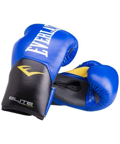 Лот: 22353353. Фото: 1. Перчатки боксерские Everlast Elite... Одежда для боевых искусств