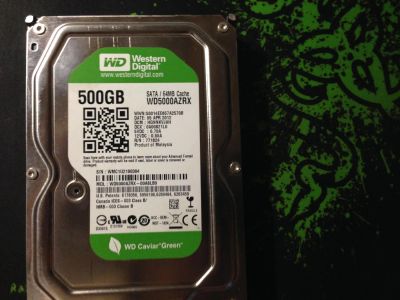 Лот: 4288982. Фото: 1. Жесткий диск 500 Gb Western Digital... Жёсткие диски (HDD)