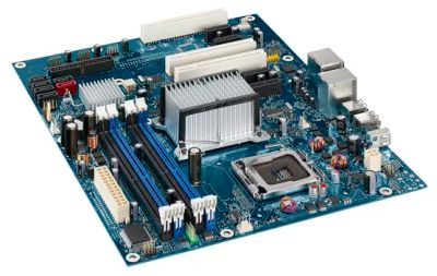 Лот: 6122691. Фото: 1. мать INTEL DP35DP + проц core2duo... Материнские платы