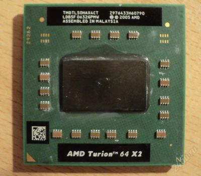 Лот: 1670623. Фото: 1. AMD Turion™ 64 X2 Dual-Core Mobile... Процессоры