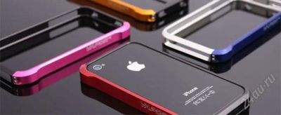 Лот: 887916. Фото: 1. Iphone 4 Metal case. Чехлы, бамперы