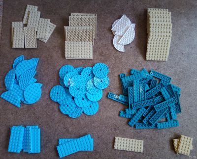 Лот: 17572338. Фото: 1. Lego детали. Платформы. Новые... Конструкторы