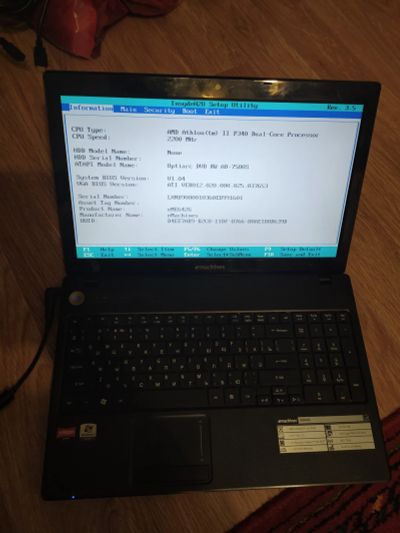Лот: 15786504. Фото: 1. Ноутбук emachines e642g-p342g32mikk. Ноутбуки