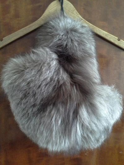 Лот: 3007813. Фото: 1. Шапка- ушанка из чернобурки. Головные уборы