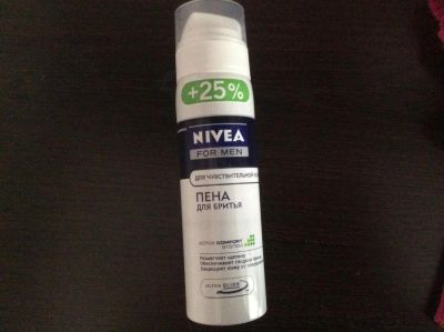 Лот: 6906919. Фото: 1. Пена для бритья Nivea. Уход за лицом 