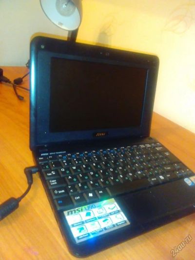 Лот: 5954711. Фото: 1. Нетбук MSI 2х1.6Gz/2GB RAM/80GB... Ноутбуки