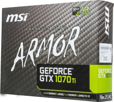 Лот: 13747704. Фото: 1. Видеокарта MSI GeForce GTX 1070... Видеокарты