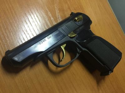 Лот: 10779494. Фото: 1. Мр 654к пневматический пистолет. Пневматическое оружие