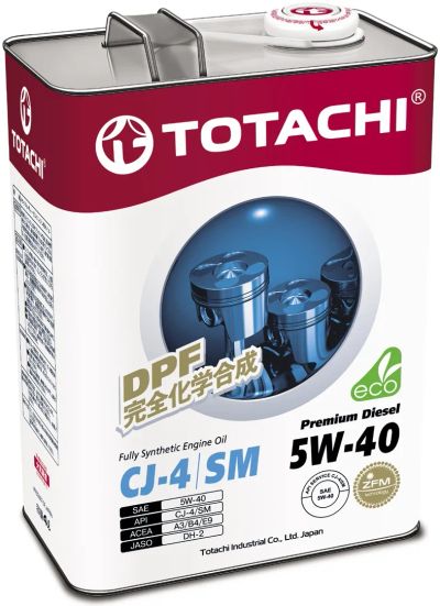 Лот: 20073354. Фото: 1. TOTACHI Premium Diesel 5w40 CJ-4... Масла, жидкости