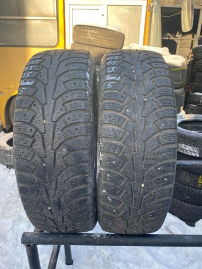 Лот: 21277011. Фото: 1. 2шт. 225-65-R18 Nokian Hakkapeliitta... Шины